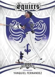 2024 Panini Crusade Squires Yanquiel Fernandez #38 card