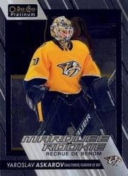 2023-24 O-Pee-Chee Platinum Base Set Yaroslav Askarov #230 card