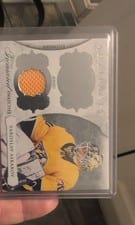2023-24 Upper Deck Artifacts Treasured Swatches Yaroslav Askarov #TS-YA card