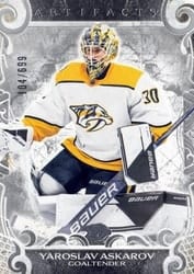 2024-25 Upper Deck Artifacts Base Set Yaroslav Askarov #115 card