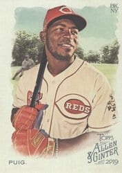 2019 Topps Allen & Ginter Base Set Yasiel Puig #256 card