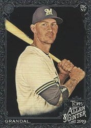 2019 Topps Allen & Ginter X Base Set Yasmani Grandal #228 card