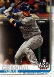 2019 Topps Update Base Set Yasmani Grandal #US13 card