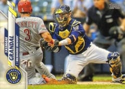 2020 Topps Base Set Yasmani Grandal #52 card