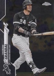 2020 Topps Chrome Update Base Set Yasmani Grandal #U-9 card