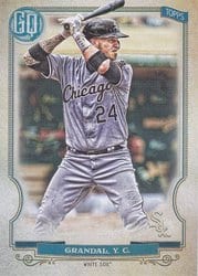 2020 Topps Gypsy Queen Base Set Yasmani Grandal #183 card