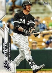 2020 Topps Update Base Set Yasmani Grandal #U-19 card