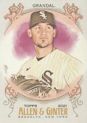 2021 Topps Allen & Ginter Base Set Yasmani Grandal #298 card