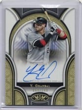 2023 Topps Tier One Prime Performers Autographs Yasmani Grandal #PPA-YG card