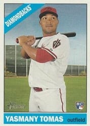 2015 Topps Heritage Base Set Yasmany Tomas #705 card