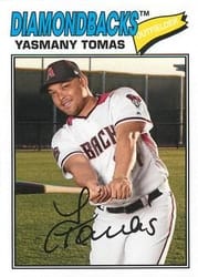 2018 Topps Archives Base Set Yasmany Tomas #127 card
