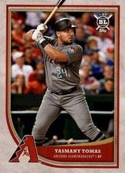 2018 Topps Big League Base Set Yasmany Tomas #283 card