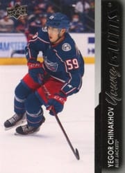 2021-22 Upper Deck Base Set Yegor Chinakhov #471 card