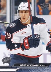 2023-24 Upper Deck Base Set Yegor Chinakhov #54 card