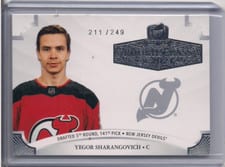 2020-21 Upper Deck The Cup Rookie Class of 2021 Yegor Sharangovich #2021-YS card