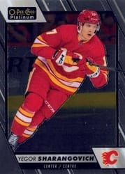 2023-24 O-Pee-Chee Platinum Base Set Yegor Sharangovich #140 card