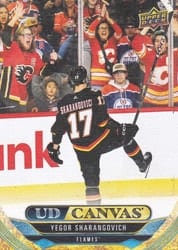 2024-25 Upper Deck UD Canvas Yegor Sharangovich #C-49 card