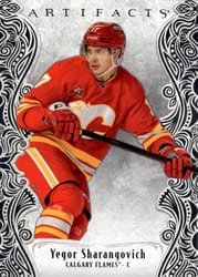 2025-26 Upper Deck Artifacts Base Set Yegor Sharangovich #128 card