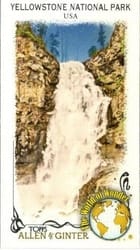 2023 Topps Allen & Ginter Mini World of Wonder Yellowstone National Park, U.S.A. #WOW-17 card
