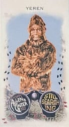2022 Topps Allen & Ginter Mini Still Searching Yeren #SS-10 card