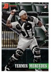 2021 Bowman Heritage Base Set Yermin Mercedes #78 card