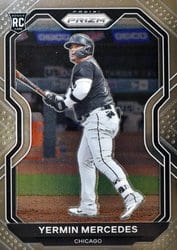 2021 Panini Prizm Base Set Yermin Mercedes #98 card