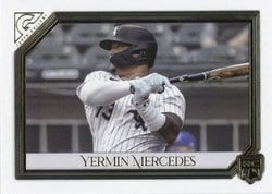 2021 Topps Gallery Base Set Yermin Mercedes #17 card