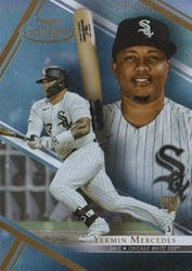 2021 Topps Gold Label Base Set Yermin Mercedes #97 card