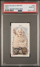 Yeti 2022 Topps Allen & Ginter Mini Still Searching card