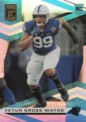2020 Donruss Elite Base Set Yetur Gross-Matos #144 card