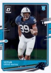 2020 Donruss Optic Base Set Yetur Gross-Matos #113 card