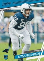 2020 Panini Prestige Base Set Yetur Gross-Matos #298 card