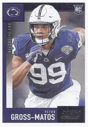2020 Score Base Set Yetur Gross-Matos #340 card