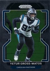 2021 Panini Prizm Base Set Yetur Gross-Matos #319 card