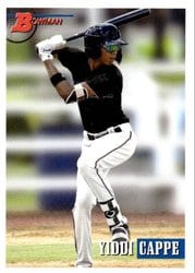 2021 Bowman Heritage Base Set Yiddi Cappe #160 card