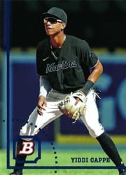 2022 Bowman Heritage Prospects Yiddi Cappe #BHP-140 card