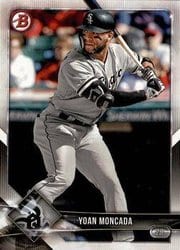 2018 Bowman Base Set Yoan Moncada #19 card