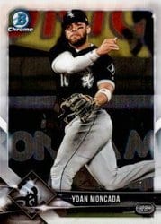 2018 Bowman Chrome Base Set Yoan Moncada #14 card