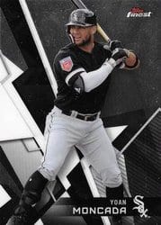 2018 Finest Base Set Yoan Moncada #102 card