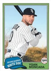 2018 Topps Archives Base Set Yoan Moncada #203 card