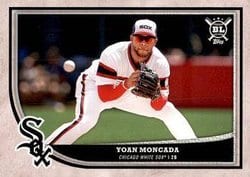 2018 Topps Big League Base Set Yoan Moncada #40 card