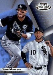 2018 Topps Gold Label Base Set Yoan Moncada #34 card