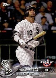 2018 Topps Opening Day Base Set Yoan Moncada #31 card