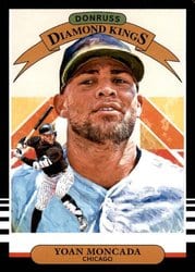 2019 Donruss Base Set Yoan Moncada #9 card