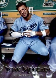 2019 Stadium Club Base Set Yoan Moncada #65 card