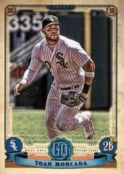 2019 Topps Gypsy Queen Base Set Yoan Moncada #196 card