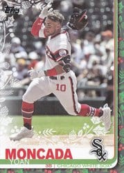 2019 Topps Holiday Base Set Yoan Moncada #HW170 card