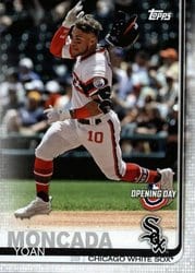 2019 Topps Opening Day Base Set Yoan Moncada #89 card
