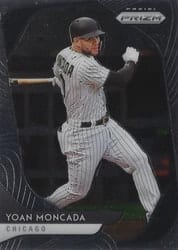 2020 Panini Prizm Base Set Yoan Moncada #208 card