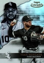 2020 Topps Gold Label Base Set Yoan Moncada #26 card